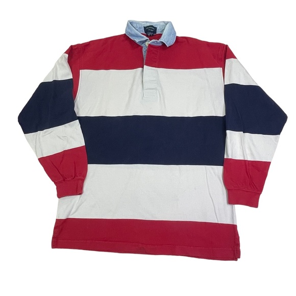 Gant Shirts Vintage Gant Rugger Rugby Shirt Redbluewhite Polo With